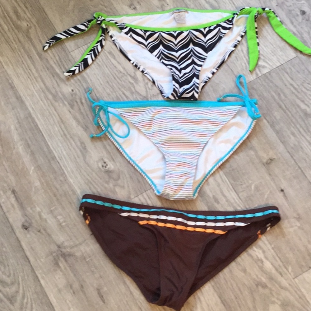 Lot of three bottoms only